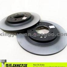 Auto Rear Brake Disc Rotor For Hyundai